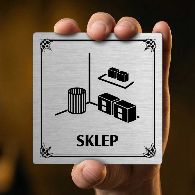 Sklep, 100x100mm, stříbrná, Texas